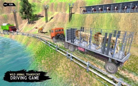 动物运输卡车驾驶模拟器游戏截图（3）
