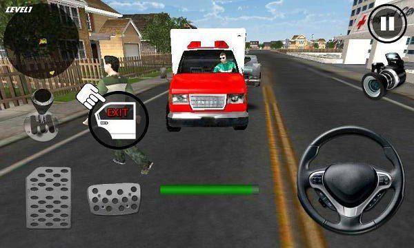 疯狂救护车王3D破解版游戏截图（2）