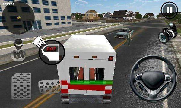 疯狂救护车王3D破解版游戏截图（4）