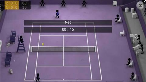 火柴人网球赛安卓版游戏截图（3）