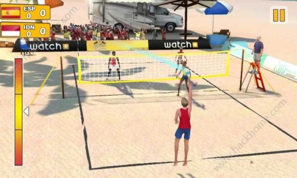 沙滩排球3D安卓版游戏截图（4）