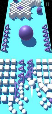彩色3D撞球游戏截图（2）