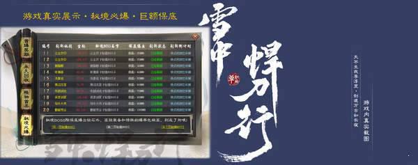 雪中悍刀行游戏截图（2）