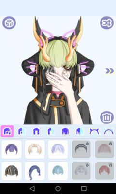 怪物女孩换装游戏截图（1）