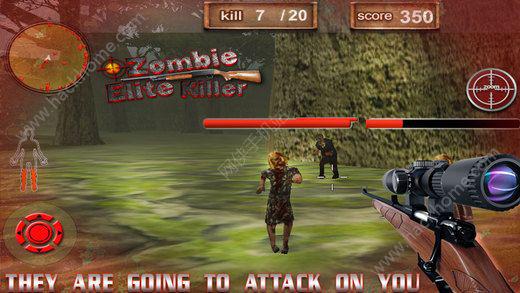 僵尸精英杀手iOS版游戏截图（2）