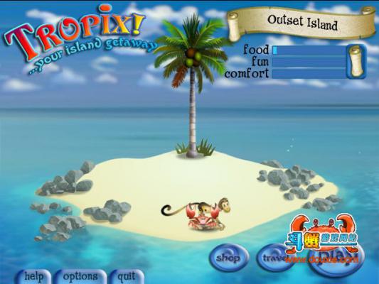猴岛大冒险(Tropix)游戏截图（1）