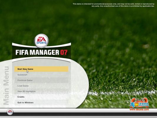 FIFA Manager 2007游戏截图（1）